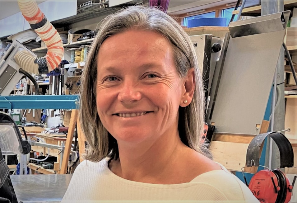 Bilde av Hilde Widerøe Wibe som er daglig leder i Norske Trevarer.